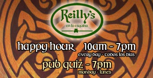 Happy hour at Reilly's La Esquina