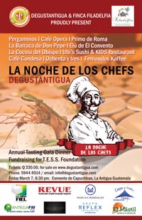 La 5a Noche de Los Chefs Degustantigua